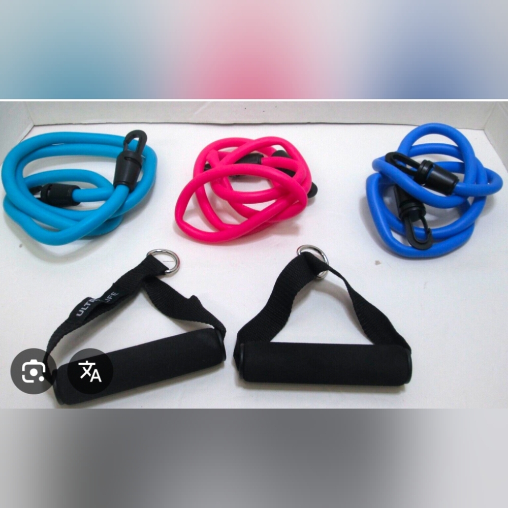 3 Pack  Resistance Bands with Handles